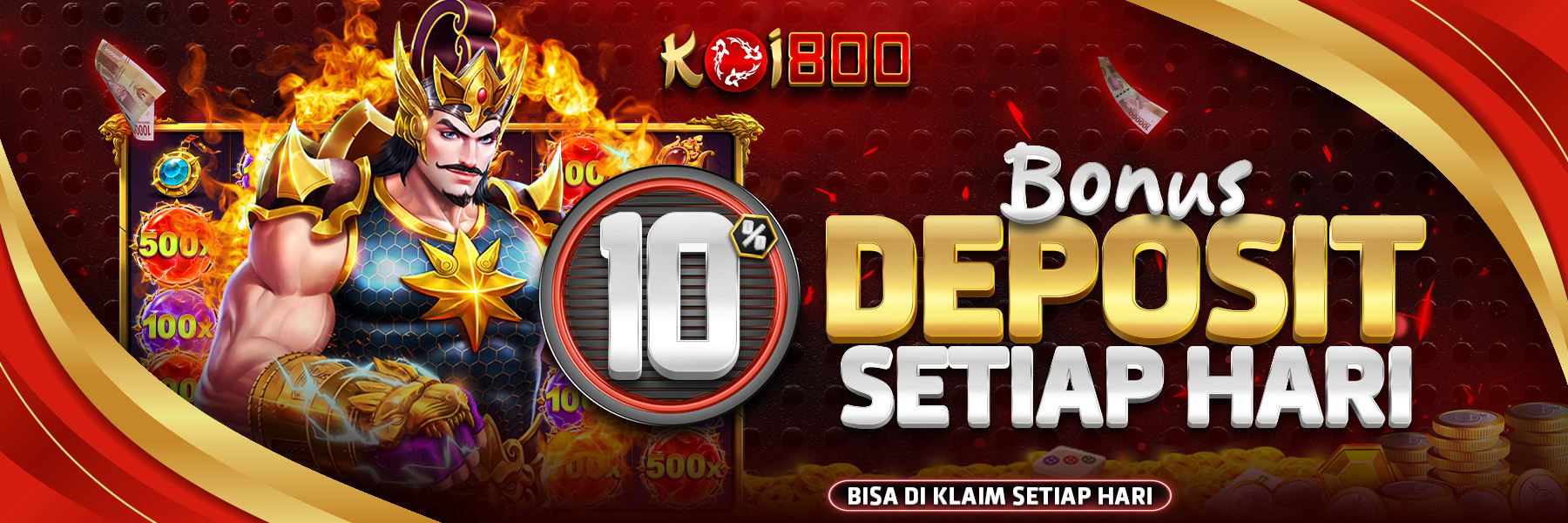 BONUS DEPOSIT HARIAN 10%