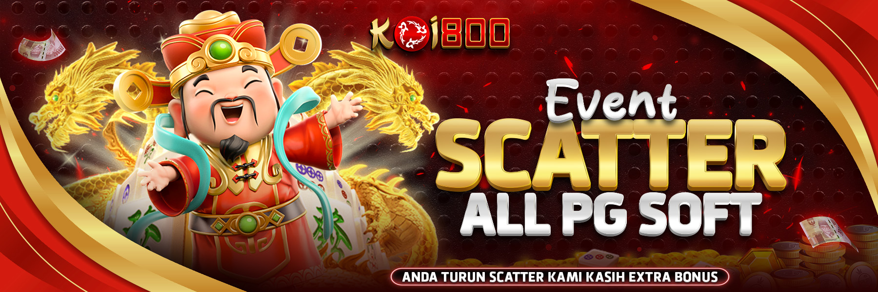 BONUS EVENT SCATTER ( ALL PGSOFT )